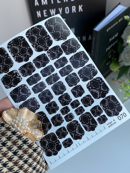 Nail wrap films wnb-070