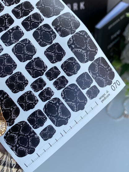 Nail wrap films wnb-070