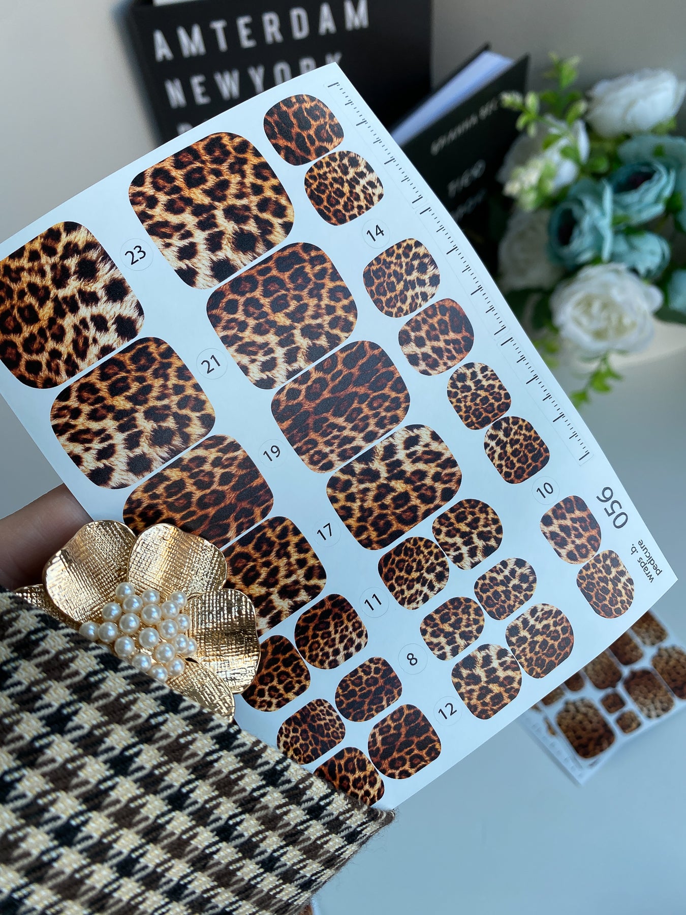 Nail wrap films wnb-056