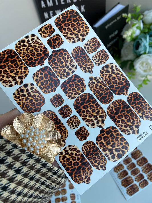 Nail wrap films wnb-057