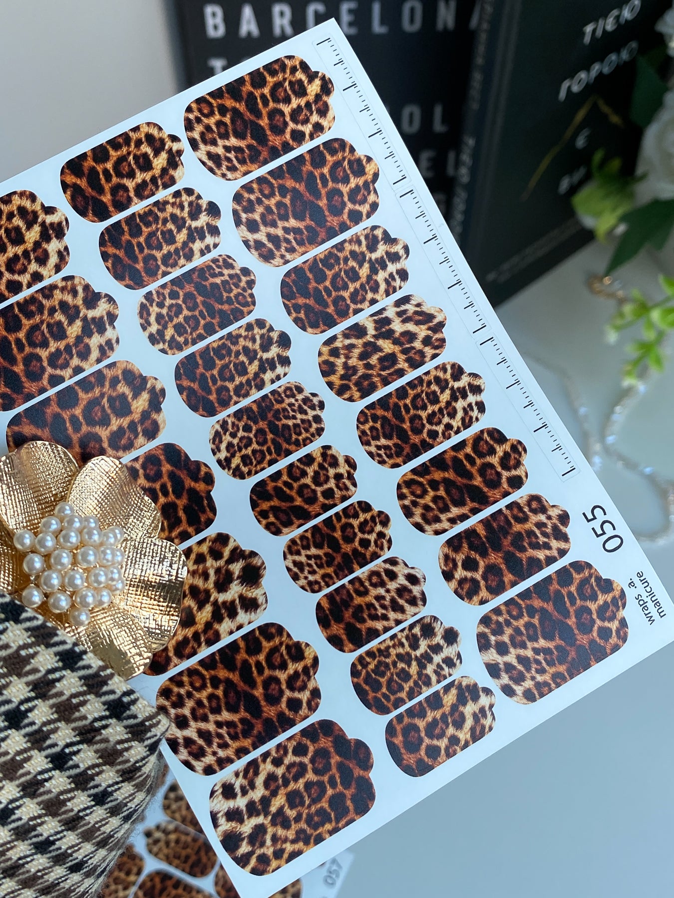 Nail wrap films wnb-055