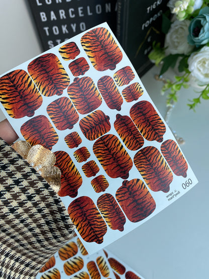 Nail wrap films wnb-060