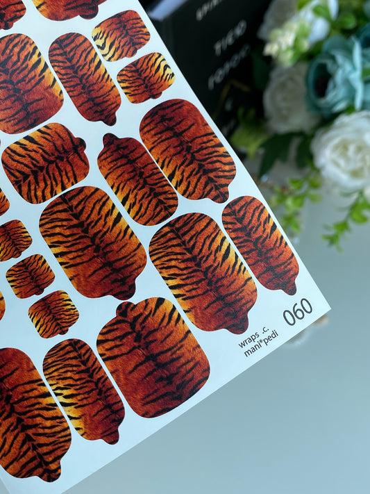 Nail wrap films wnb-060