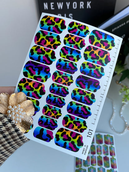 Nail wrap films wnb-101