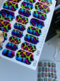 Nail wrap films wnb-101