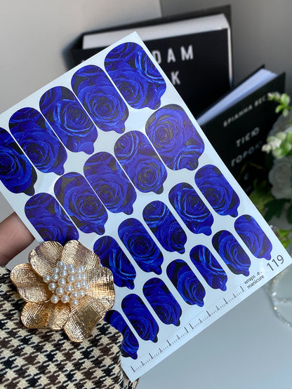 Nail wrap films wnb-119