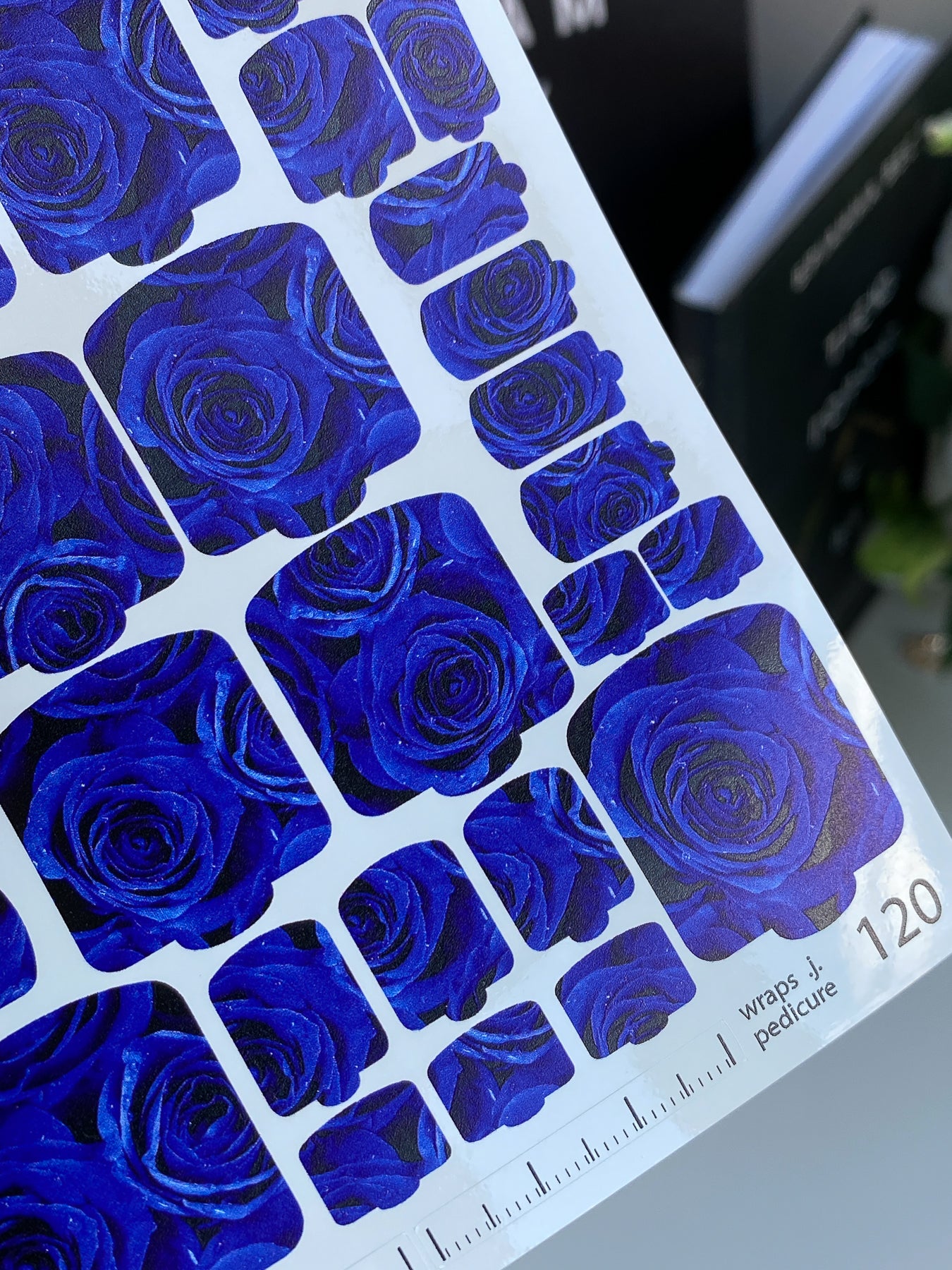 Nail wrap films wnb-120