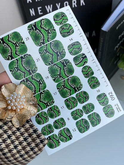 Nail wrap films wnb-092