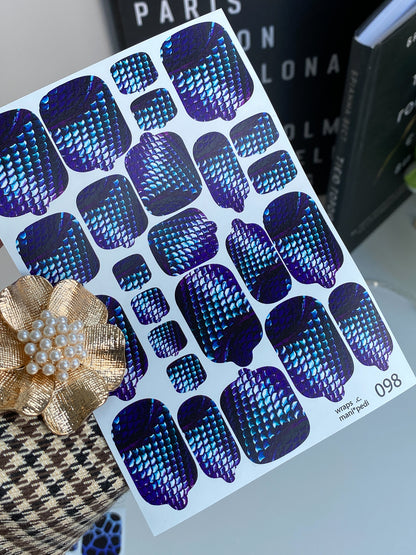 folie do owijania paznokci wnb-098