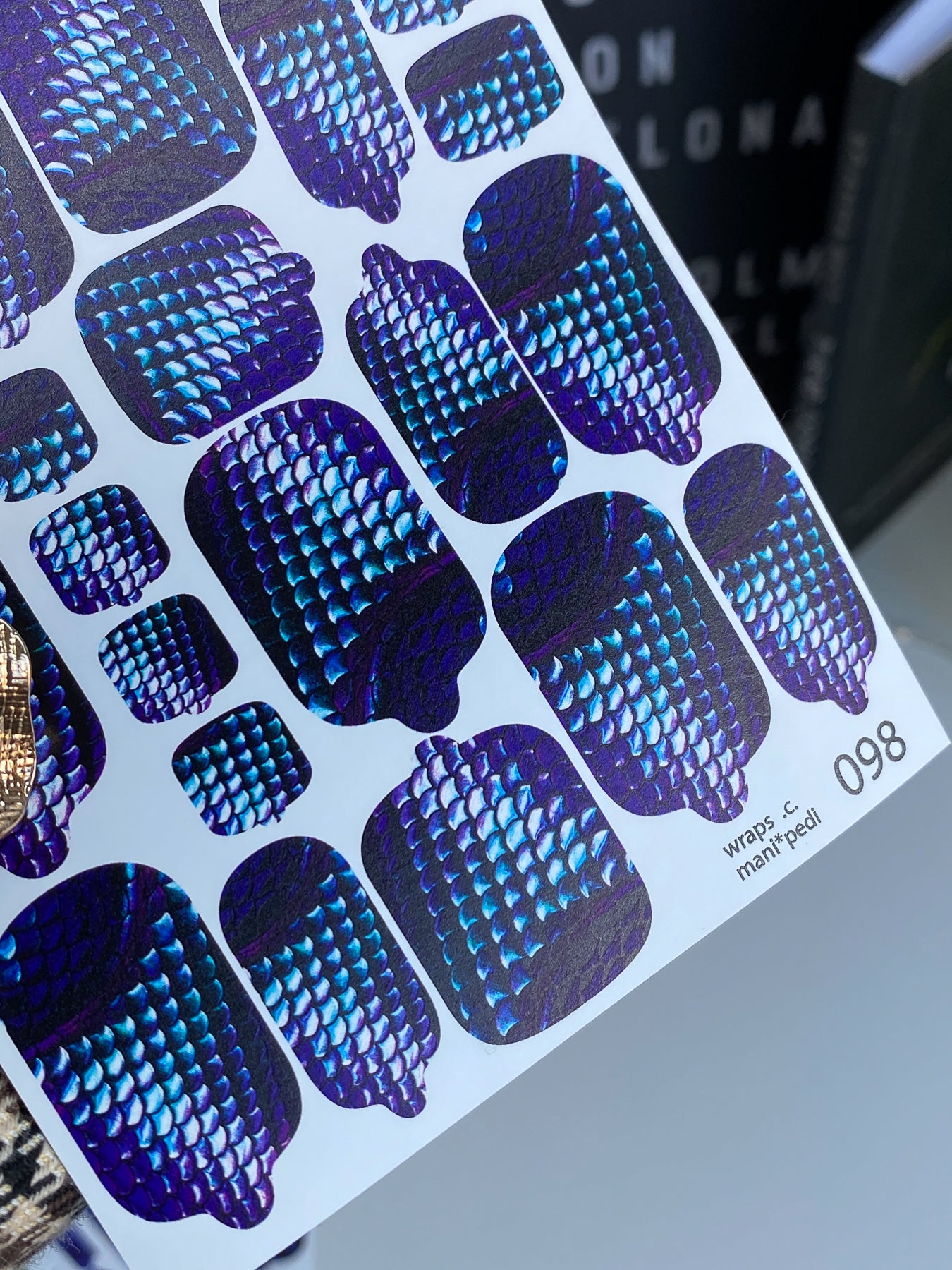 folie do owijania paznokci wnb-098