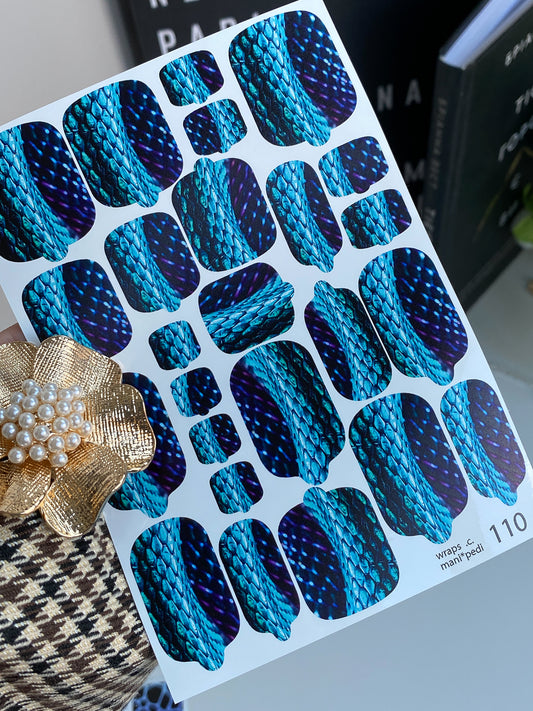 Nail wrap films wnb-110