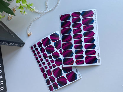 Nail wrap films wnb-090