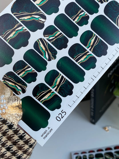 Nail wrap films wnb-025