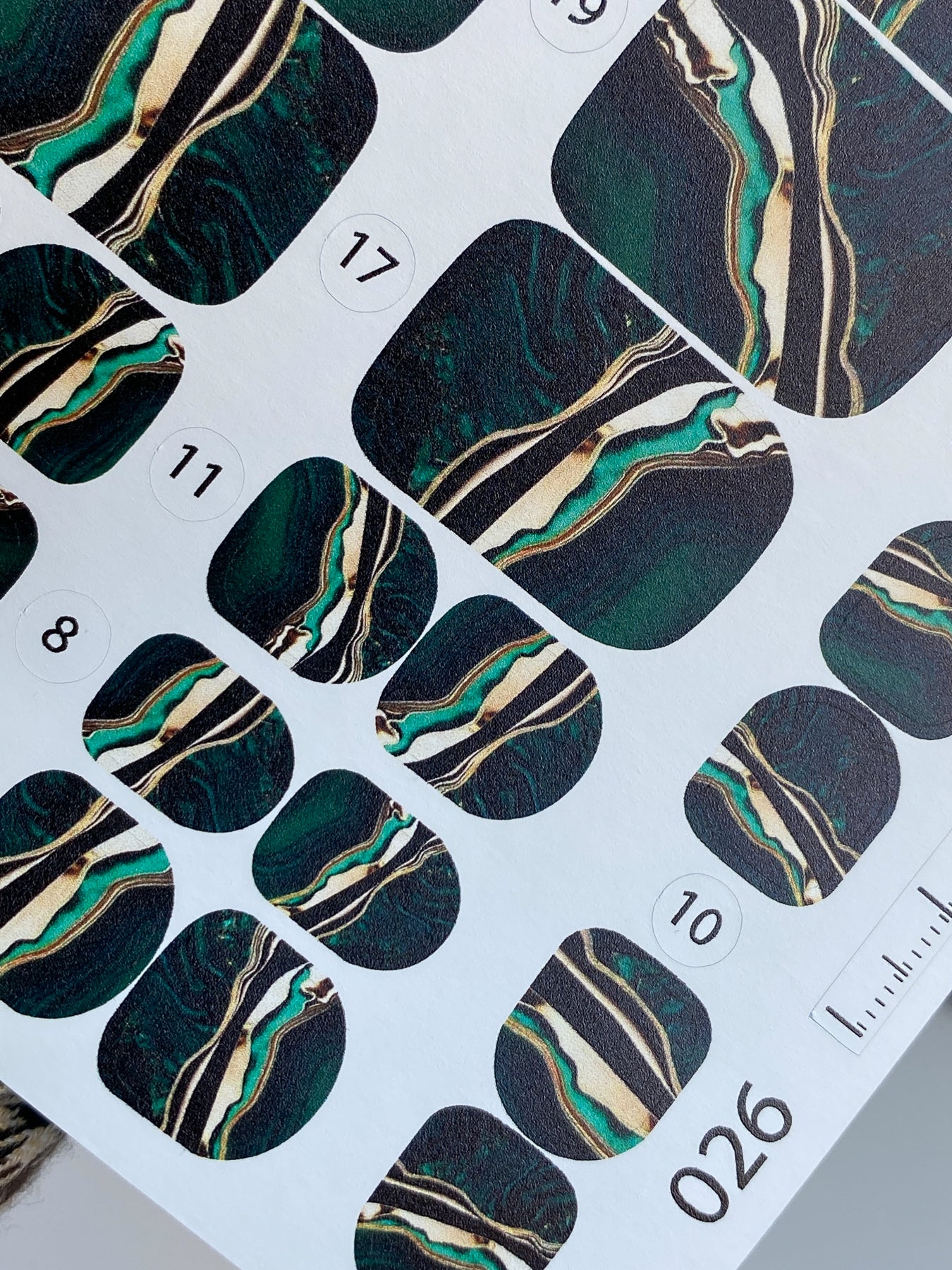 Nail wrap films wnb-026