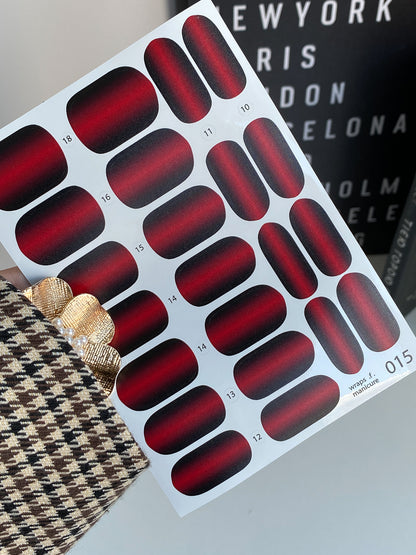 Nail wrap films wnb-015