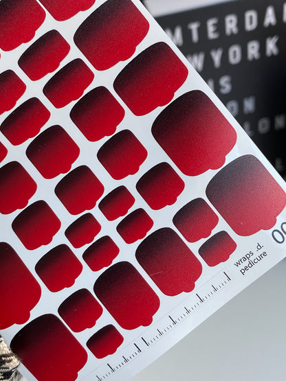 Nail wrap films wnb-004