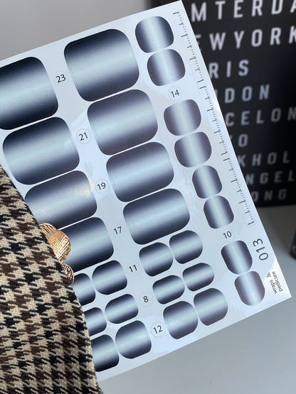 Nail wrap films wnb-013