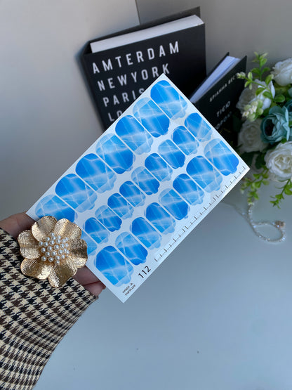 Nail wrap films wnb-112