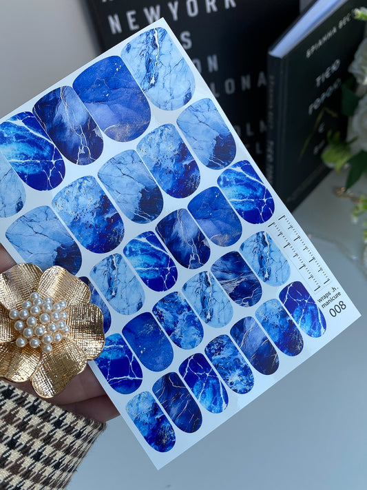 Nail wrap films wnb-008