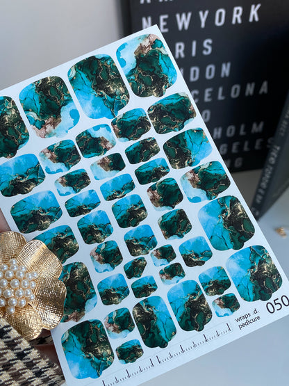 Nail wrap films wnb-050