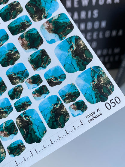 Nail wrap films wnb-050