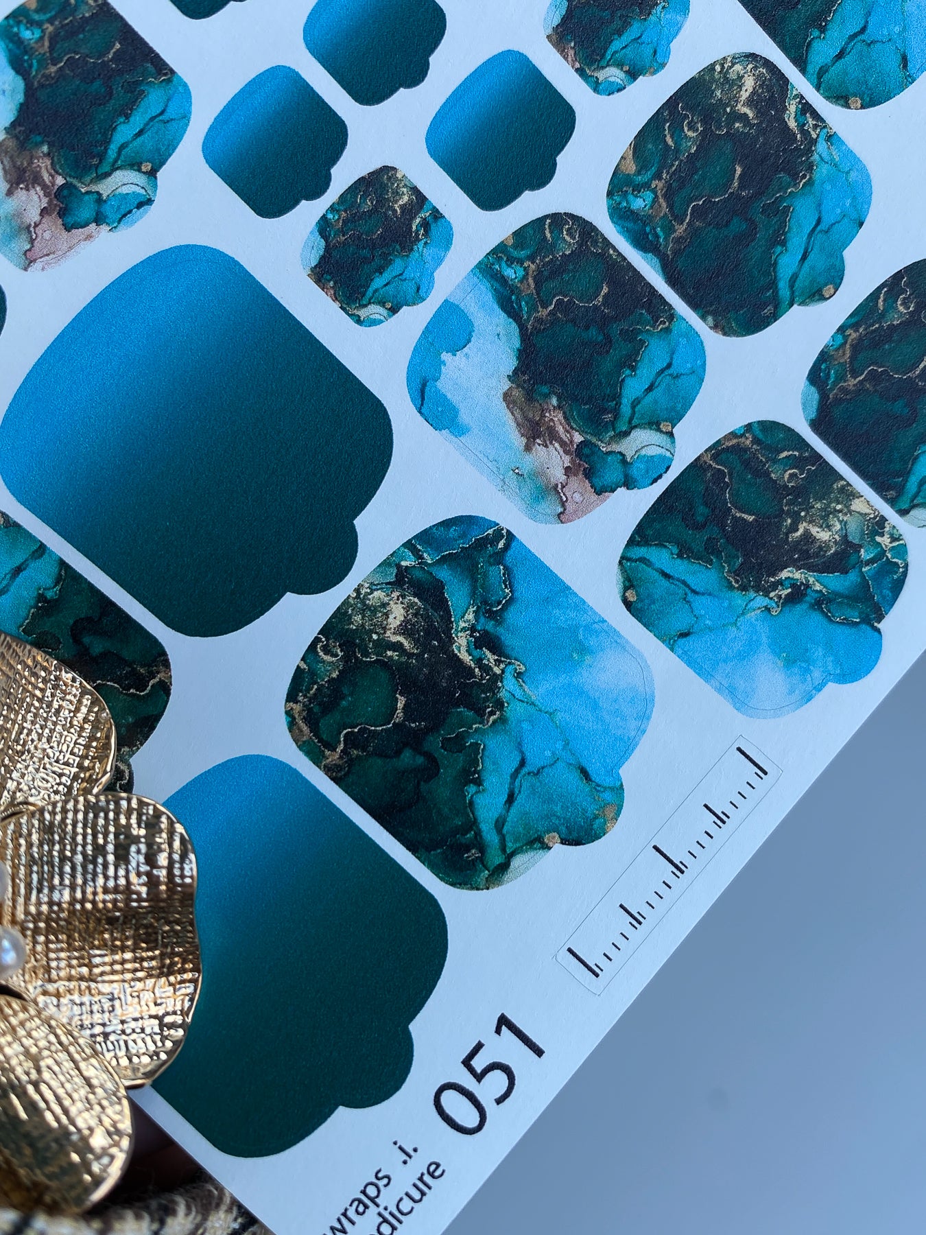 Nail wrap films wnb-051