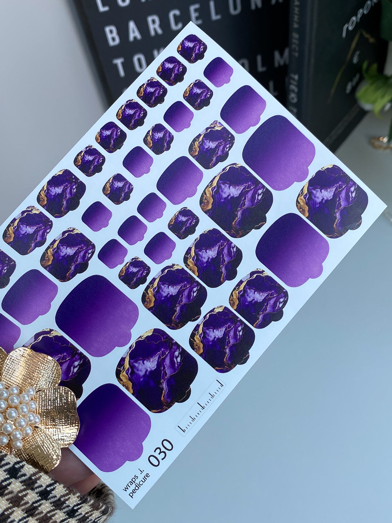 Fólie na nehty wnb-030