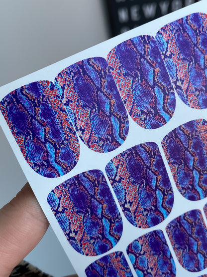 Nail wrap films wnb-097