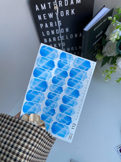 Nail wrap films wnb-112