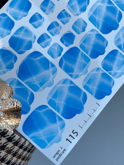 Nail wrap films wnb-115