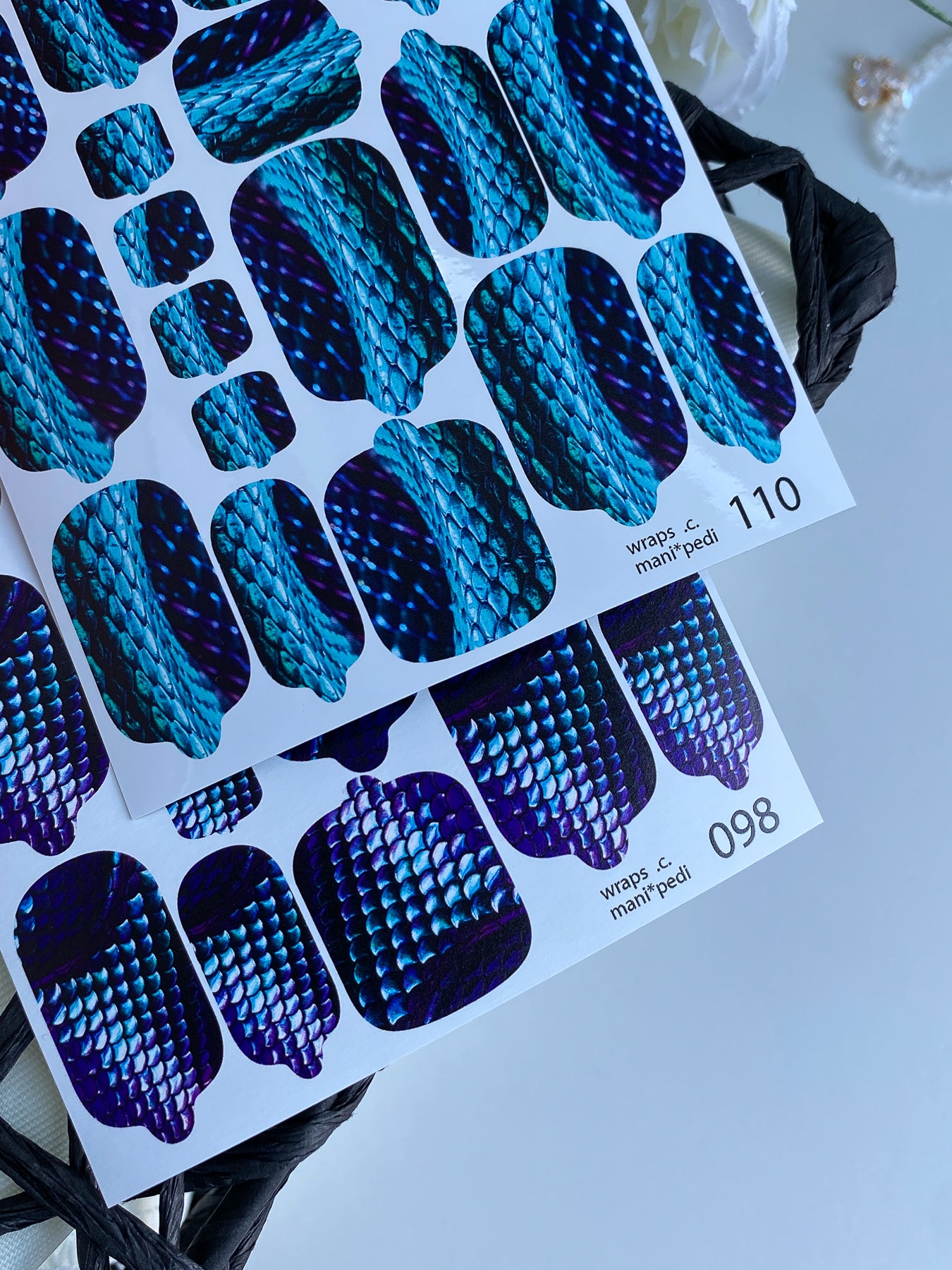 Nail wrap films wnb-110