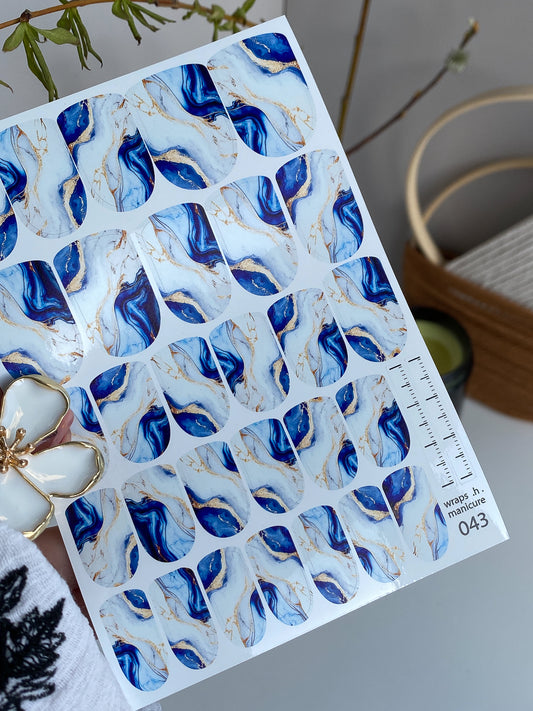 Nail wrap films wnb-043