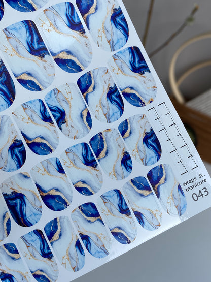 Nail wrap films wnb-043