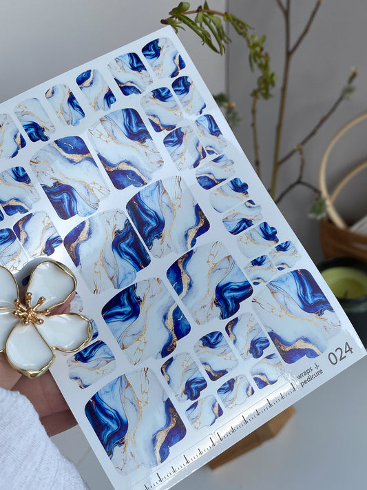 Nail wrap films wnb-024