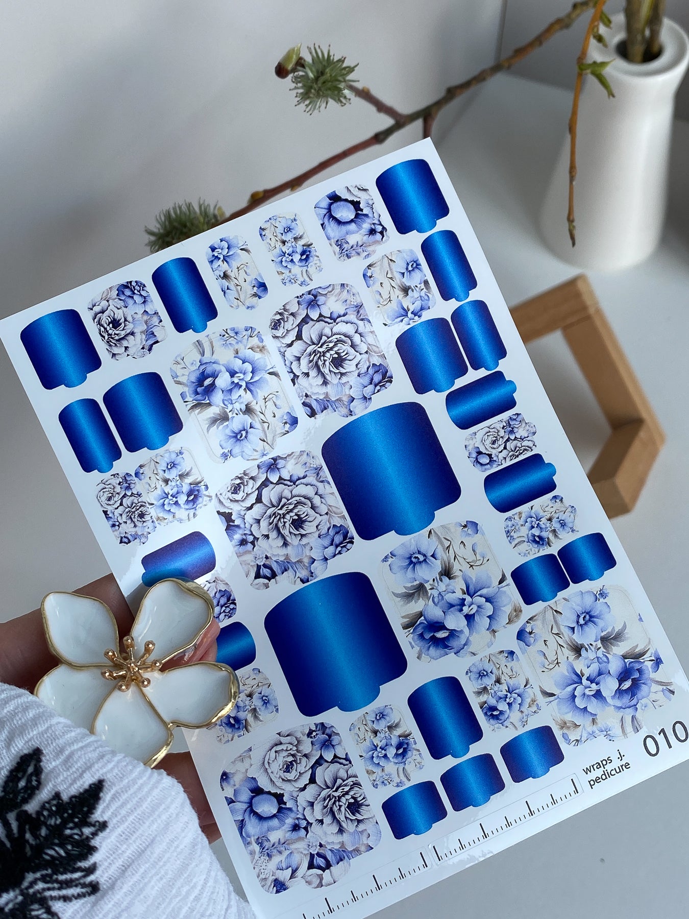 Nail wrap films wnb-010