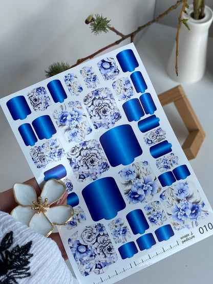 Nail wrap films wnb-010