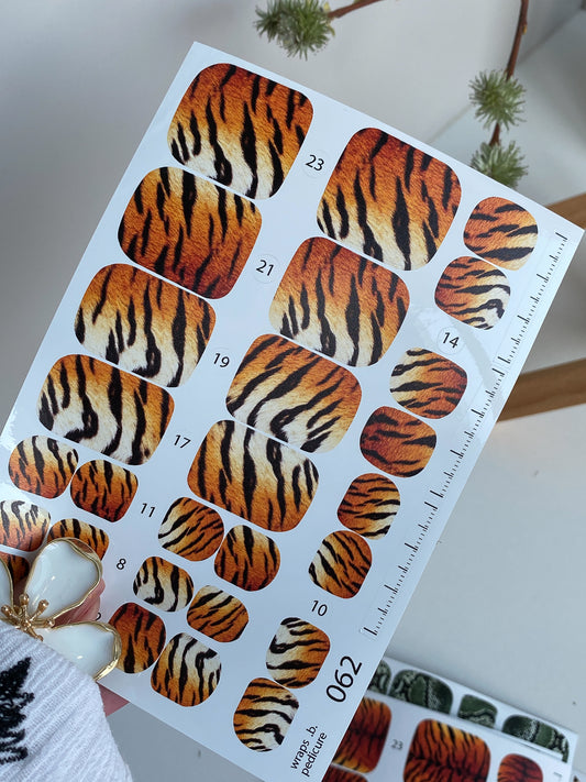 Nail wrap films wnb-062