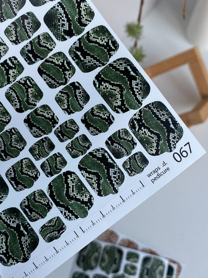 Nail wrap films wnb-067