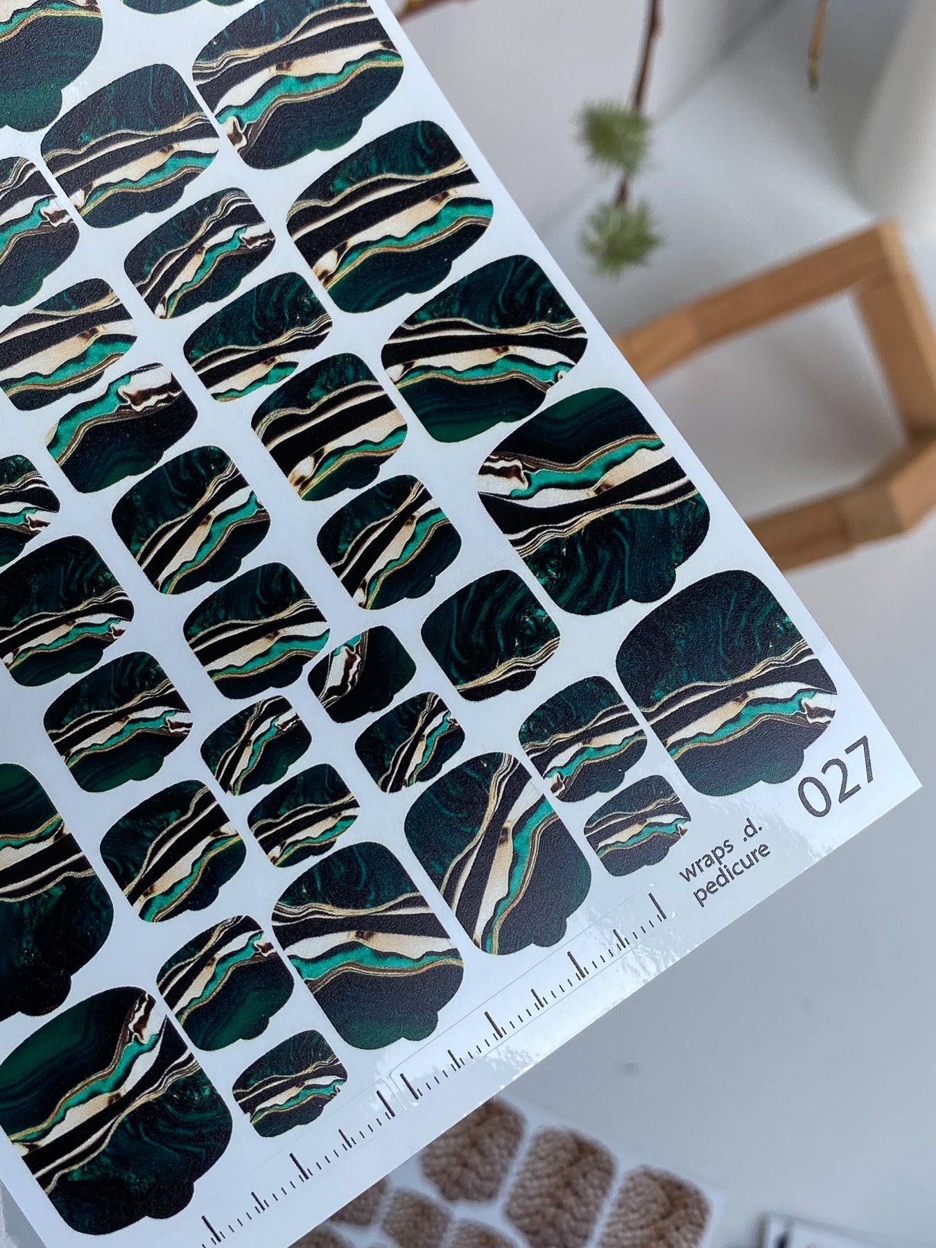 Nail wrap films wnb-027