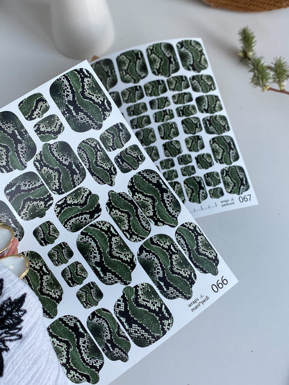 Nail wrap films wnb-066