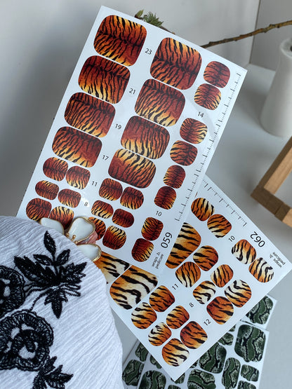 Nail wrap films wnb-062