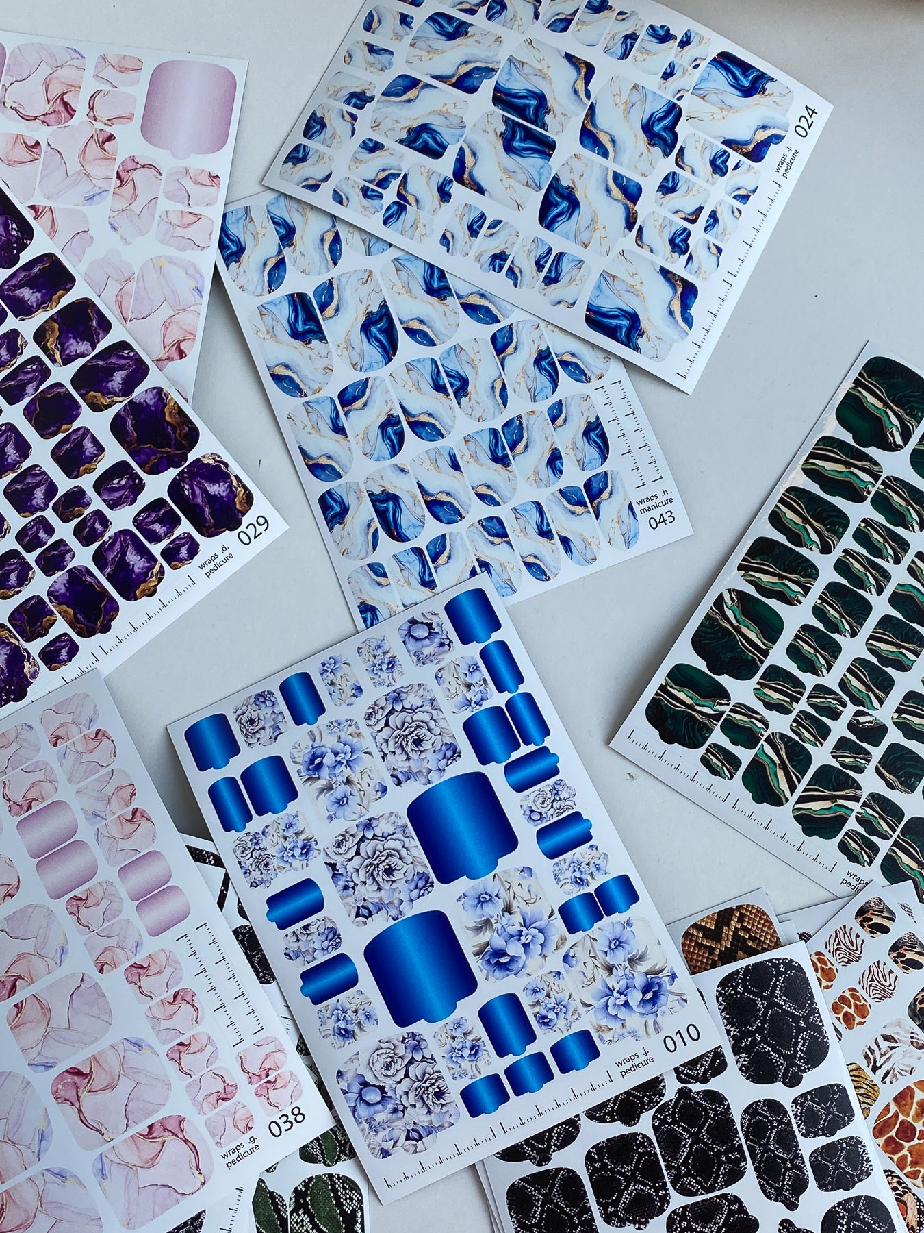 Fólie na nehty wnb-029