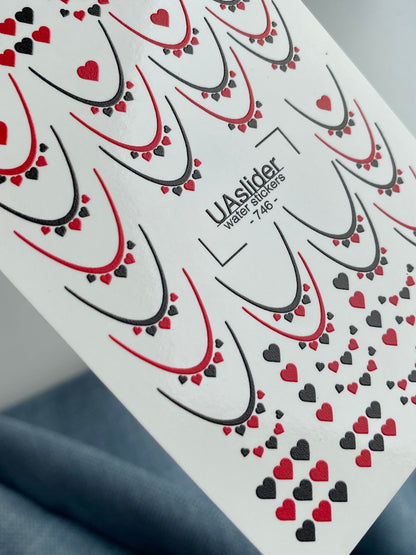 ネイルウォーターデカール 746