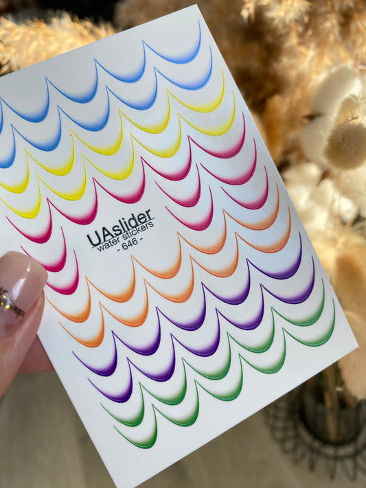 Nail Water Decal 646