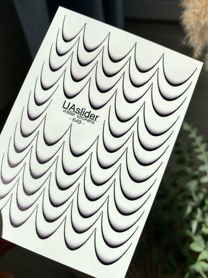 Nail Water Decal 649