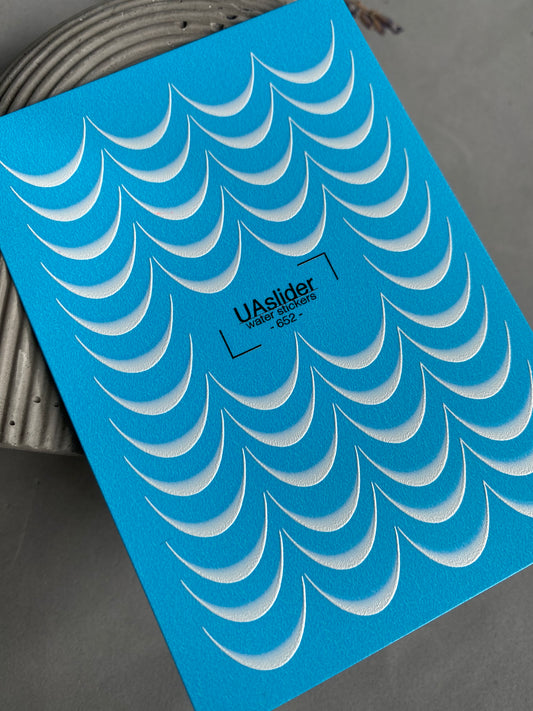 Nail Water Decal 652