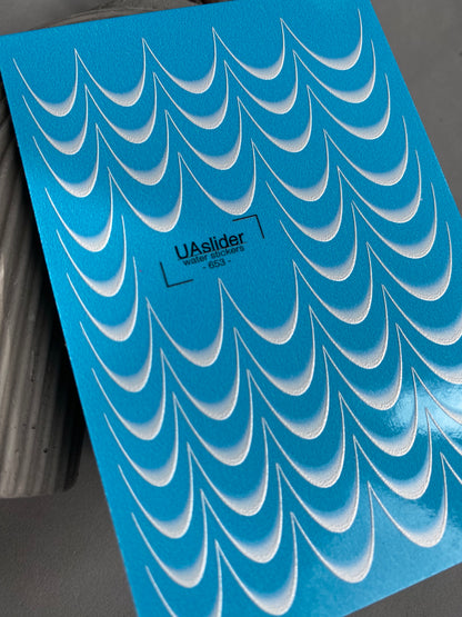 Nail Water Decal 653