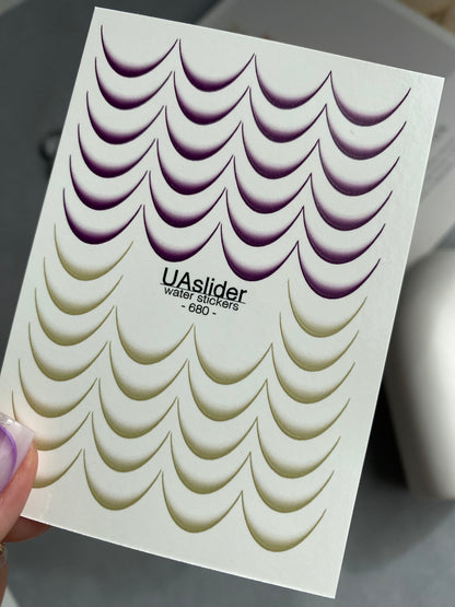 Küünte veekleebis 680