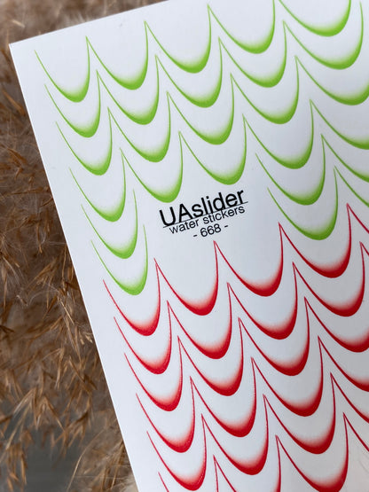 Nagel Water Decal 668