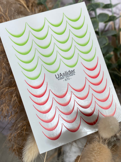 Nagel Water Decal 670